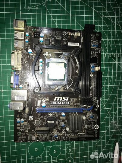 MSI A58M-E33, MSI H81M-P33 с процессорами