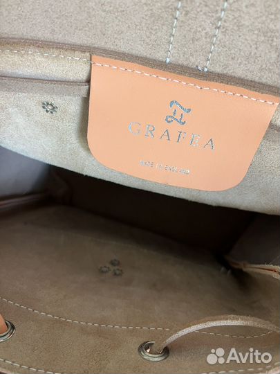 Кожаный женский рюкзак Grafea Англия