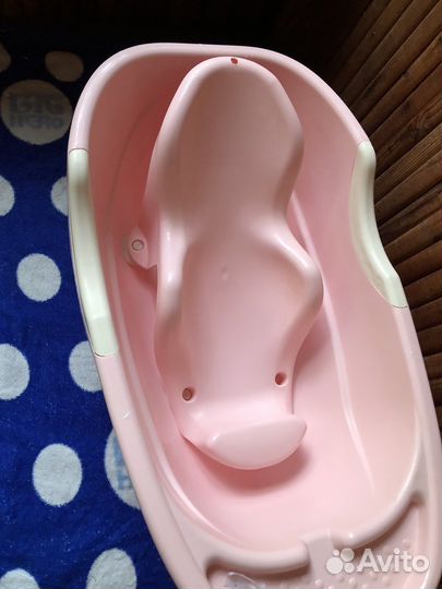 Ванночка для купания с горкой