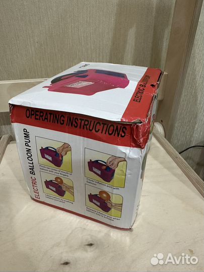 Электрический насос компрессор для надувания шаров