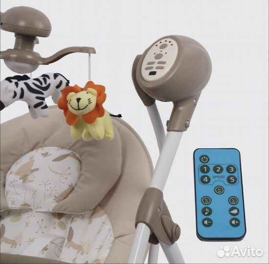 Детские электронные качели