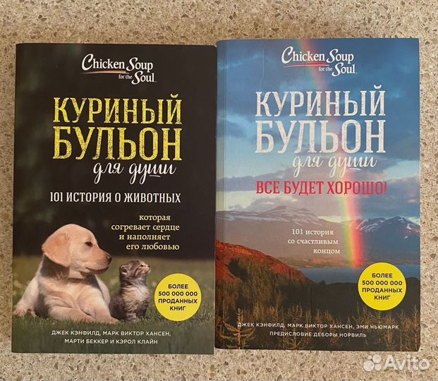 Книги Куриный бульон для души