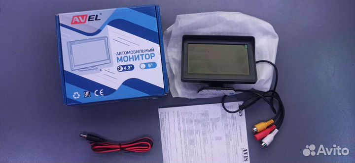 Автомобильный монитор Avel avs0437bm
