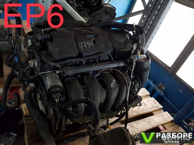 Двигатель Ситроен Си4 Пикассо 1.6 5FS в сборе