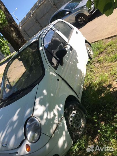 Daewoo Matiz 0.8 МТ, 2011, битый, 200 000 км