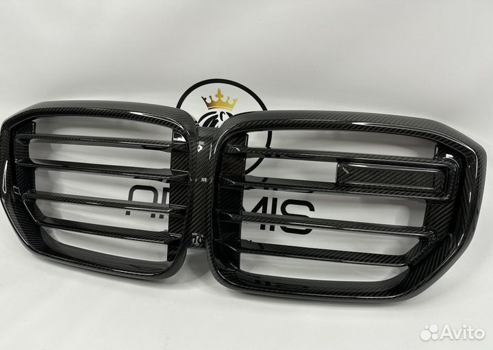 Решетка радиатора BMW X5 G05 X5M F95 LCI карбон