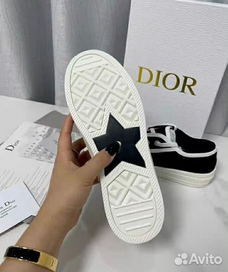 Кеды женские dior новые