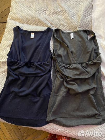 Топы для кормящих с кармашком для малыша