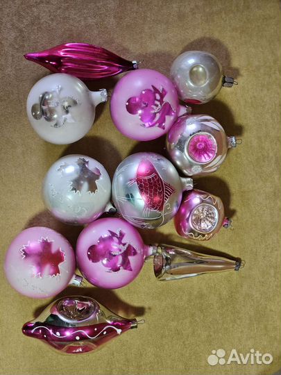 Елочные игрушки СССР