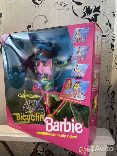 Кукла Барби на велосипеде/Bicycling Barbie 1993