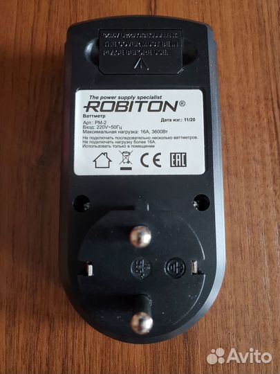 Ваттметр Robiton PM-2