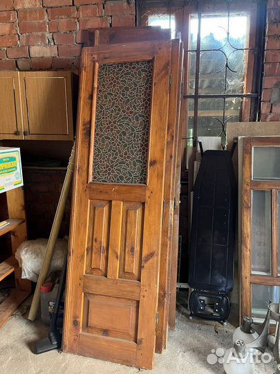 Дверь деревянная бу