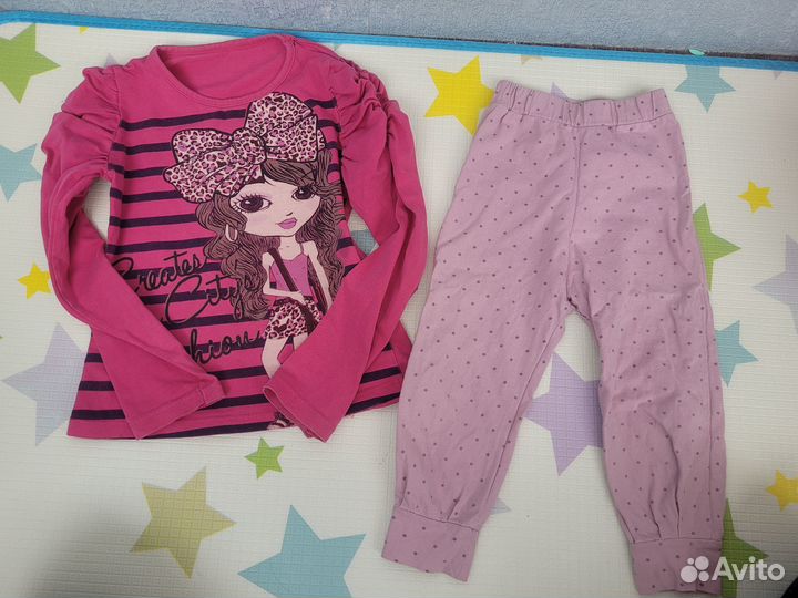 Вещи пакетом на девочку 98-104