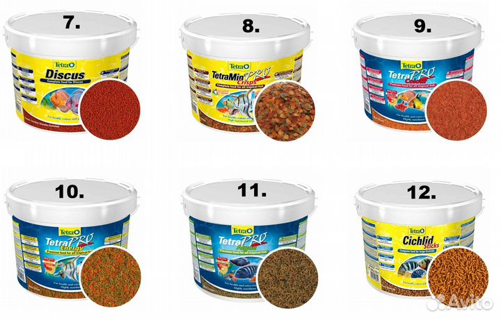Tetra. Корм ведра Тетра корм для рыб 10л