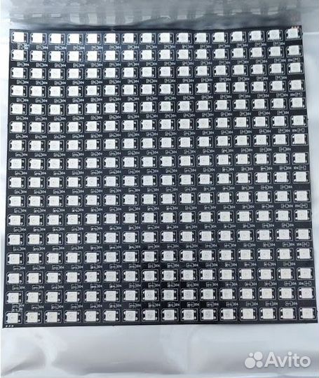 Адресная светодиодная матрица 16*16