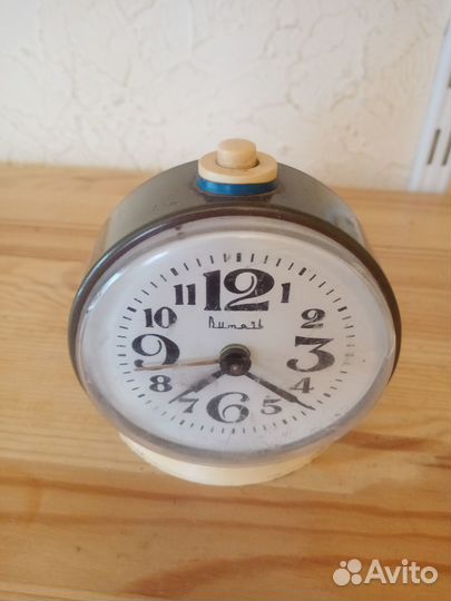 Будильник СССР, часы советские. Лот 56