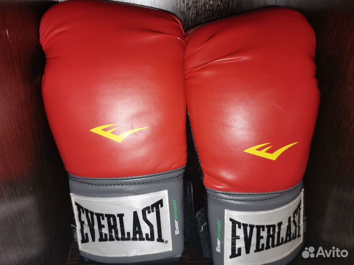 Боксерские перчатки 10 oz everlast