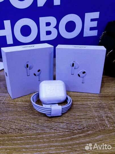 Беспроводные наушники apple airpods 3