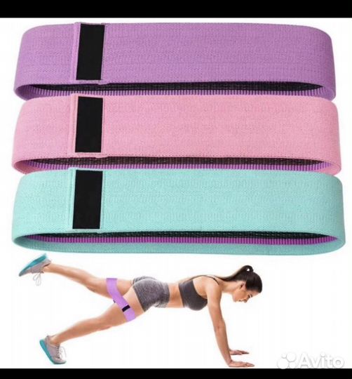 Тканевые фитнес резинки