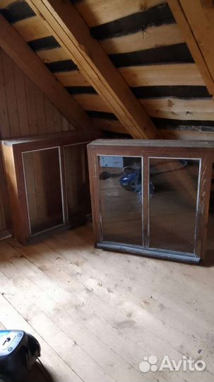 Деревянные окна с остеклением