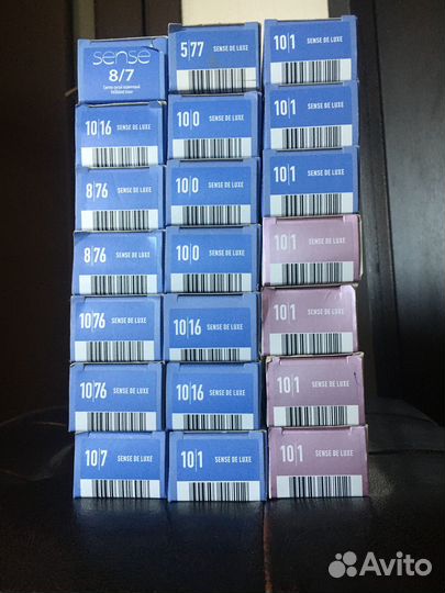 Краска Эстель De Luxe и xtro прямой пигмент