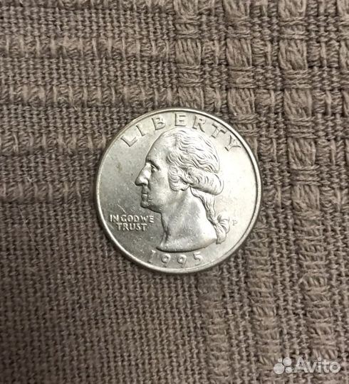 Liberty quarter dollar