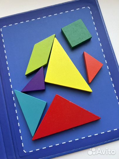 Танграм книжка для детей 3+