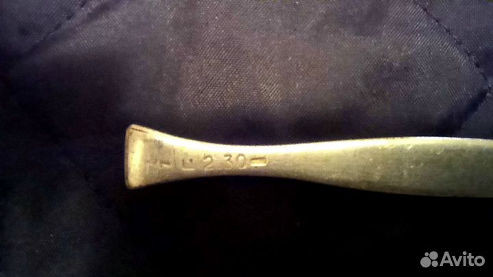 Ложка чайная Серебряная Роза. ссср. Мельхиор