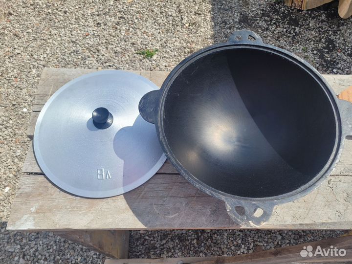 Казан чугунный baraka 8л