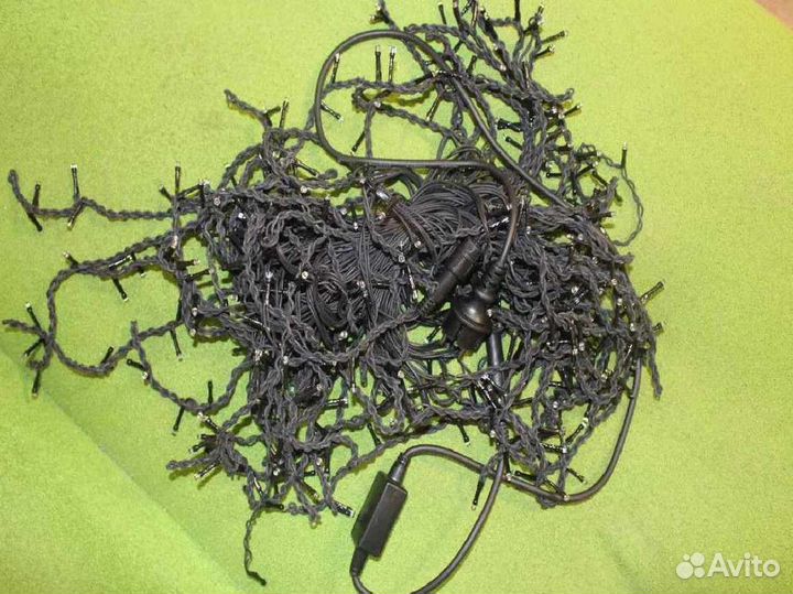 Гирлянда уличная 25м