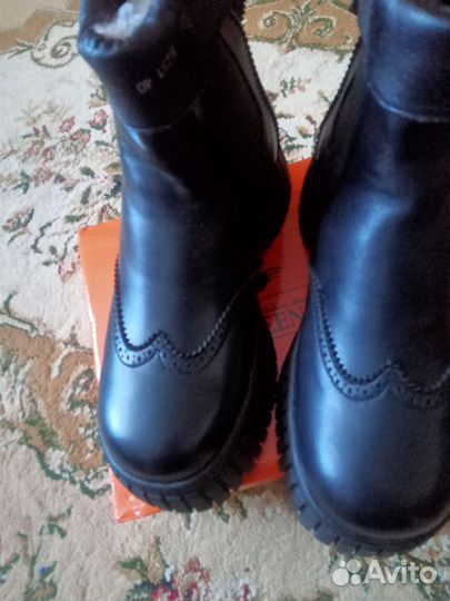 Ботинки челси женские зимние 40 размер,платформа