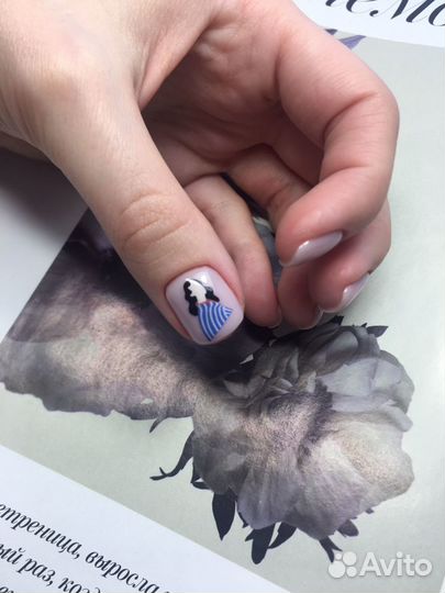 Маникюр/Фруктово-кислотный педикюр/Гель-лак