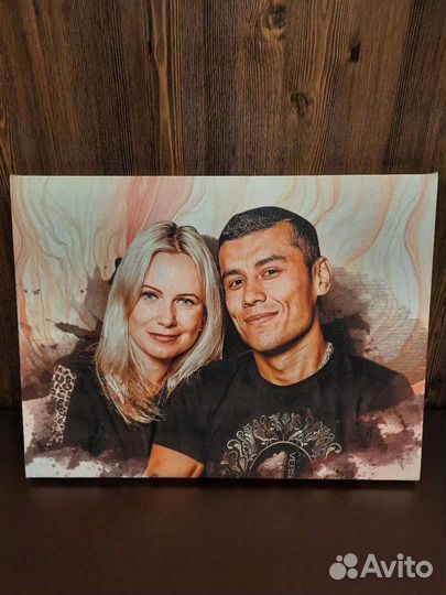 Портреты картины на холсте