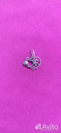 Подвеска серебро