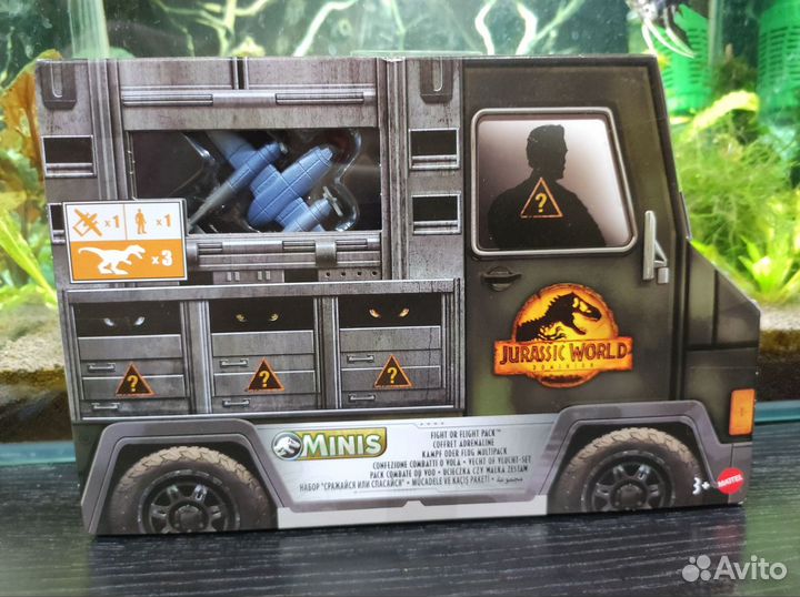 Динозавры jurassic world minis набор новый