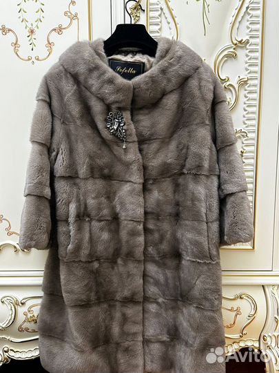 Греческая норковая шуба