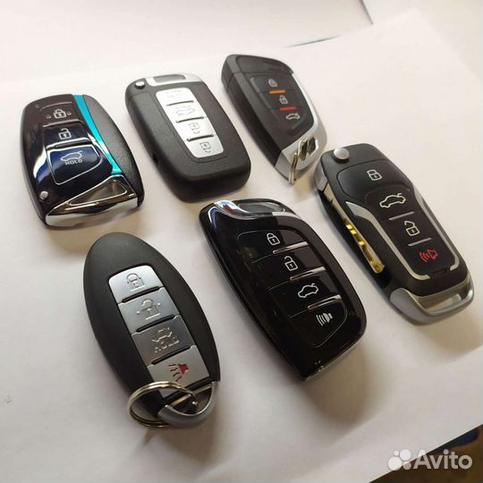 Изготовление ключей с чипом для автомобилей