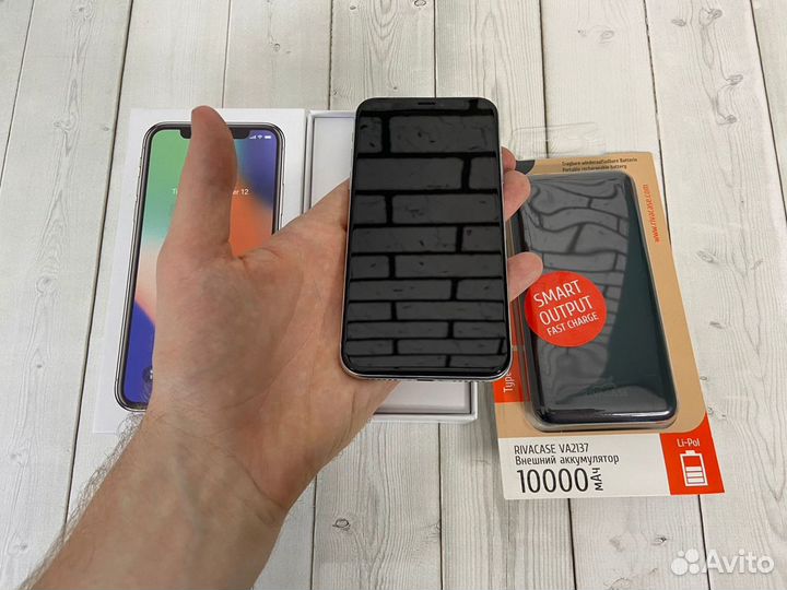 iPhone X 64 gb silver A1275