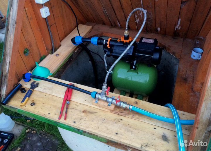 Водоснабжение от колодца, с оплатой за результат