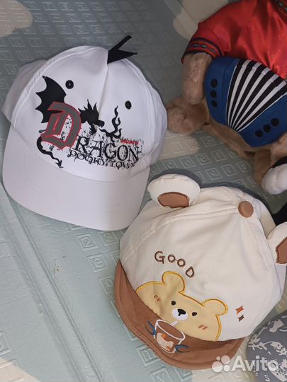 Кепка, панама детские пакетом