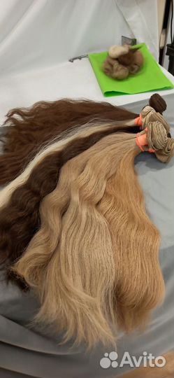 Без перевертышей донорские натуральные вoлосы