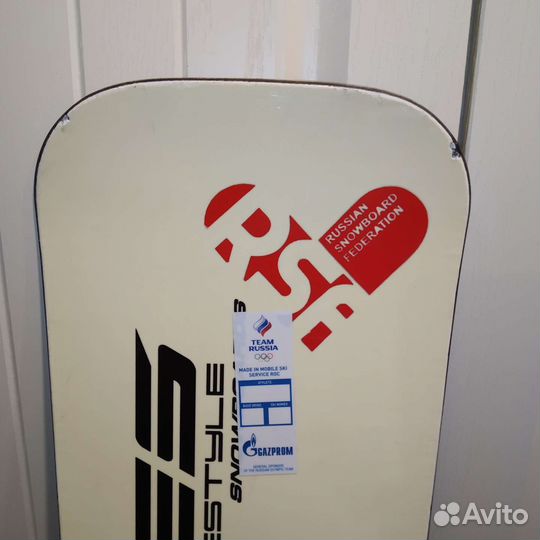 Жесткий сноуборд гигант детский 163