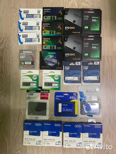 SSD диски M2.5, M2. 2280, M2 PCle