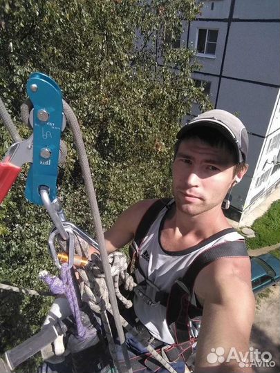 Промышленный альпинист. Высотник высотные работы