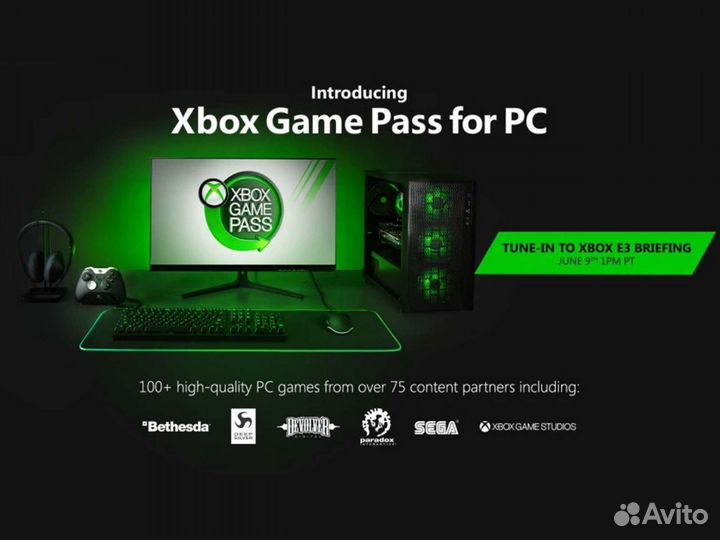 Подписки Xbox Game Pass Ultimate Live Gold EA Play