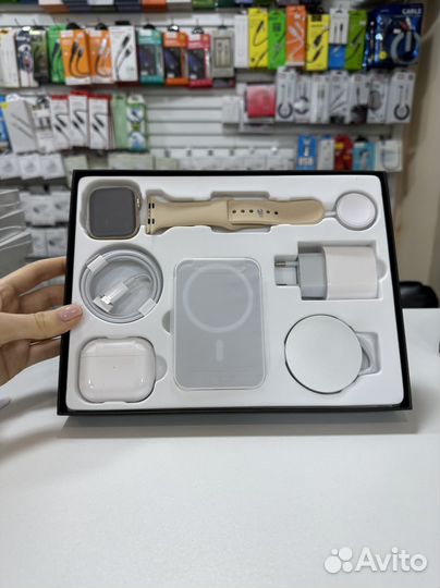 Подарочный набор apple 6 в 1