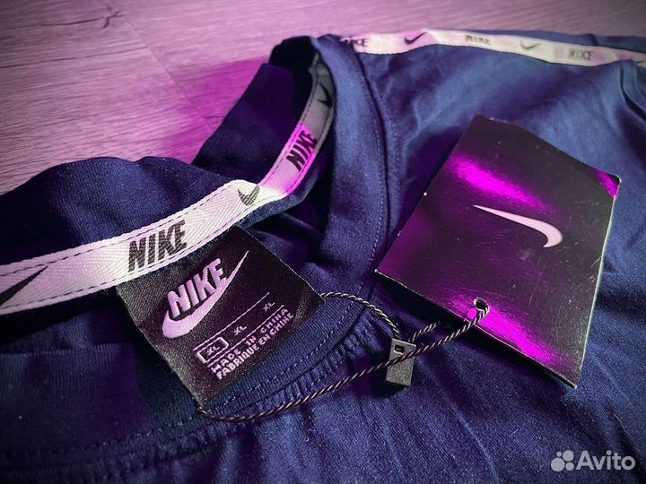 Футболка Nike синяя новая