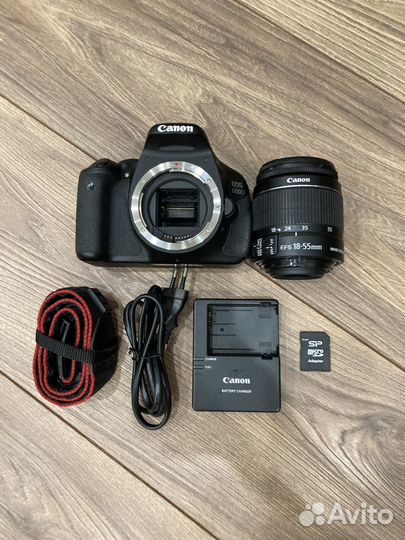 Зеркальный фотоаппарат canon 600d