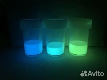 Люминофор порошок(пигмент) светящиеся в темноте