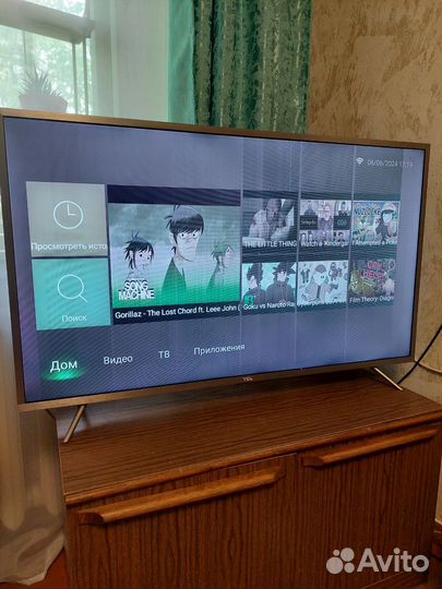 Телевизор SMART tv 43 бу